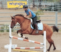 Mighty Mouse jumping 250x185